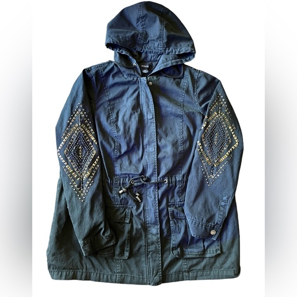 Torrid Cinched Waist Utility Jacket-Size 00 - Picture 3 of 11